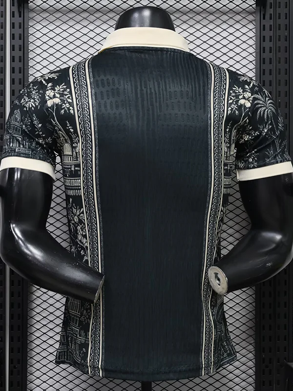 Al Ittihad 2026/27 Black Special Edition Training Shirt Player Version - Back View Al Ittihad 2026/27 Black Special Edition Training Shirt Player Version - Back View | KFCOOL
