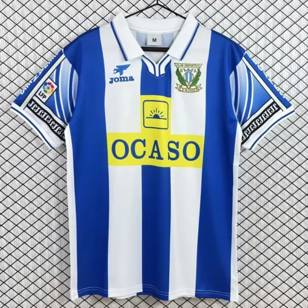 CD Leganés 1998/00 Retro Home Jersey Fan Version - Front View CD Leganés 1998/00 Retro Home Jersey Fan Version - Front View | KFCOOL