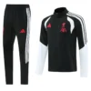 Liverpool 2026/27 Black White Jacket Tracksuit - Front View | KFCOOL