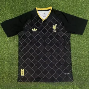 Liverpool 2026/27 Black Special Edition Training Shirt - Front View Liverpool 2026/27 Black Special Edition Training Shirt - Front View | KFCOOL