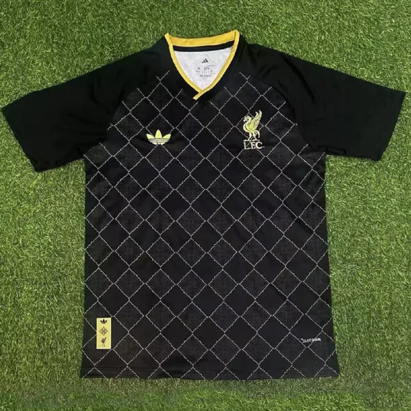 Liverpool 2026/27 Black Special Edition Training Shirt - Front View | KFCOOL