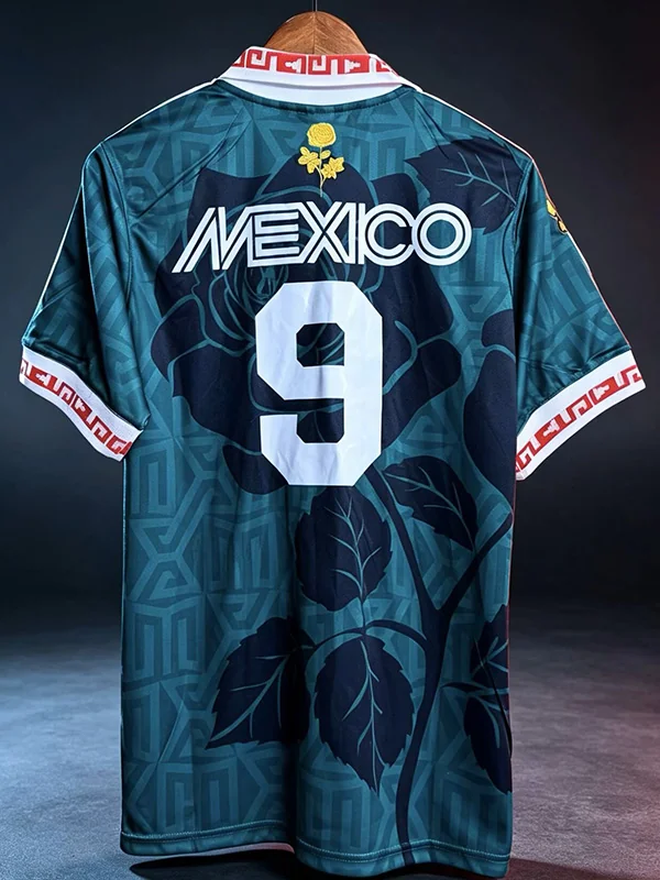 Mexico 2026/27 Green Training Shirt - Back View | KFCOOL