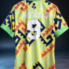 Mexico 2026/27 Yellow Training Shirt - Back View Mexico 2026/27 Yellow Training Shirt - Back View | KFCOOL