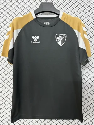 Málaga 2026/27 Black Training Shirt - Front View | KFCOOL