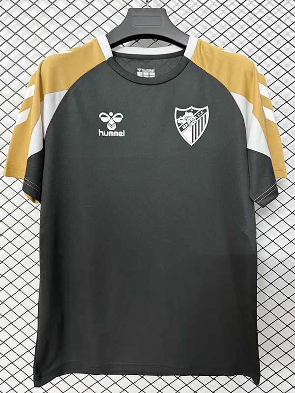 Málaga 2026/27 Black Training Shirt - Front View | KFCOOL