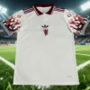Manchester United 2026/27 White Red Polo Shirt - Front View | KFCOOL