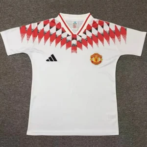 Manchester United 2026/27 White Training Shirt - Front View | KFCOOL