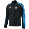 Newcastle United 2026/27 Black Windbreaker - Front View | KFCOOL