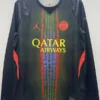 PSG 2026/27 Black Green Long Sleeve Jersey Fan Version - Front View PSG 2026/27 Black Green Long Sleeve Jersey Fan Version - Front View | KFCOOL