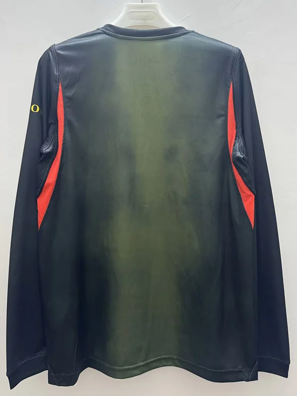 PSG 2026/27 Black Green Long Sleeve Jersey Fan Version - Back View PSG 2026/27 Black Green Long Sleeve Jersey Fan Version - Back View | KFCOOL