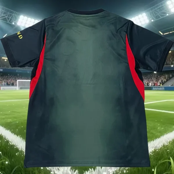 PSG 2026/27 Black Green Jersey Fan Version - Back View PSG 2026/27 Black Green Jersey Fan Version - Back View | KFCOOL