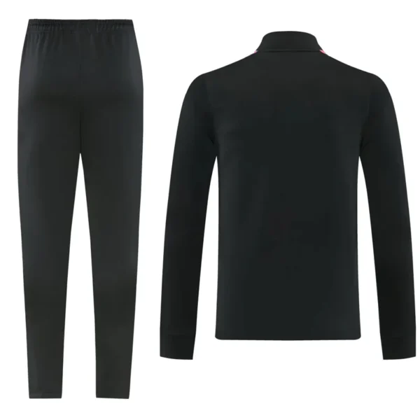 PSG 2026/27 Black Orange Jacket Tracksuit - Back View PSG 2026/27 Black Orange Jacket Tracksuit - Back View | KFCOOL
