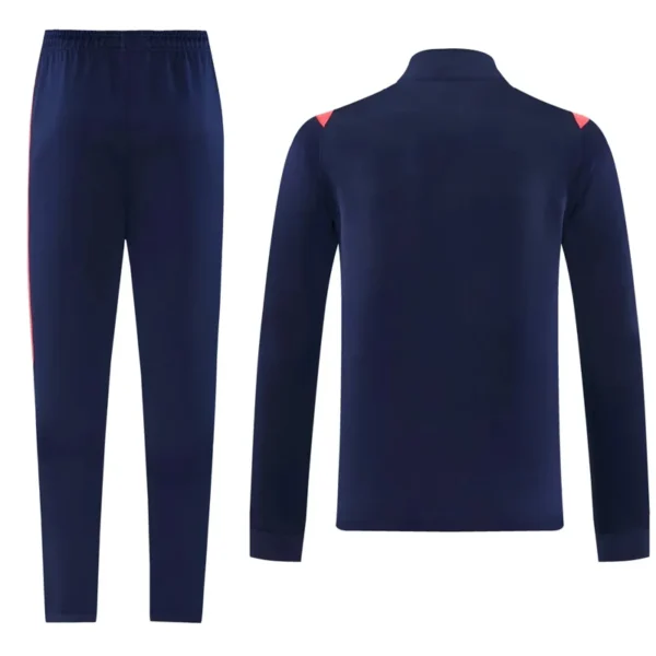 PSG 2026/27 Orange Blue Jacket Tracksuit - Back View | KFCOOL