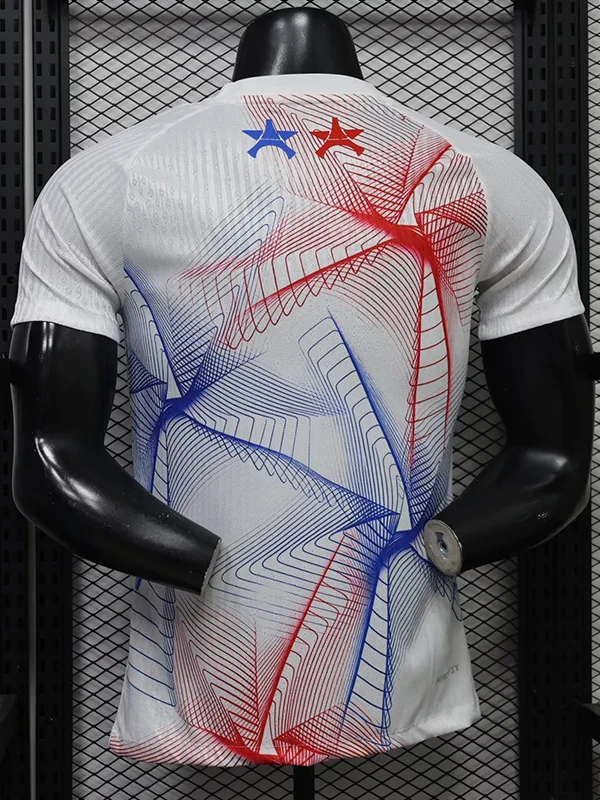 PSG 2026/27 White Blue Training Shirt Player Version - Back View PSG 2026/27 White Blue Training Shirt Player Version - Back View | KFCOOL