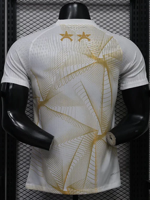 PSG 2026/27 White Gold Training Shirt Player Version - Back View PSG 2026/27 White Gold Training Shirt Player Version - Back View | KFCOOL