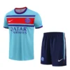 PSG 2026/27 Blue Red Training Short Suit - Front View PSG 2026/27 Blue Red Training Short Suit - Front View | KFCOOL