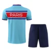 PSG 2026/27 Blue Red Training Short Suit - Back View PSG 2026/27 Blue Red Training Short Suit - Back View | KFCOOL