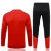 River Plate 2026/27 Red Half Pull Tracksuit - Back View | KFCOOL