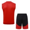River Plate 2026/27 Red Sleeveless Shorts - Back View | KFCOOL