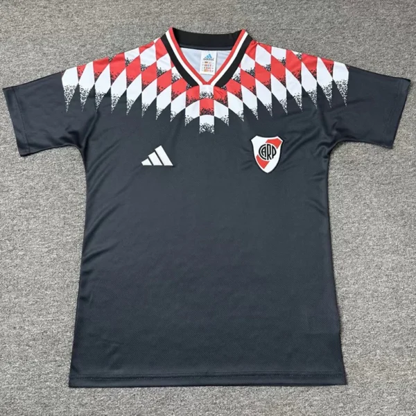 River Plate 2026/27 Black Training Shirt - Front View | KFCOOL