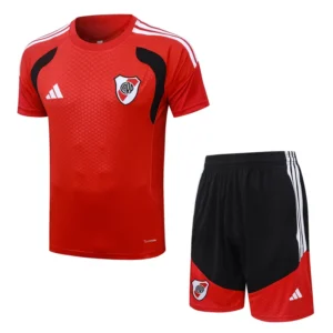 River Plate 2026/27 Red Training Short Suit - Front View | KFCOOL