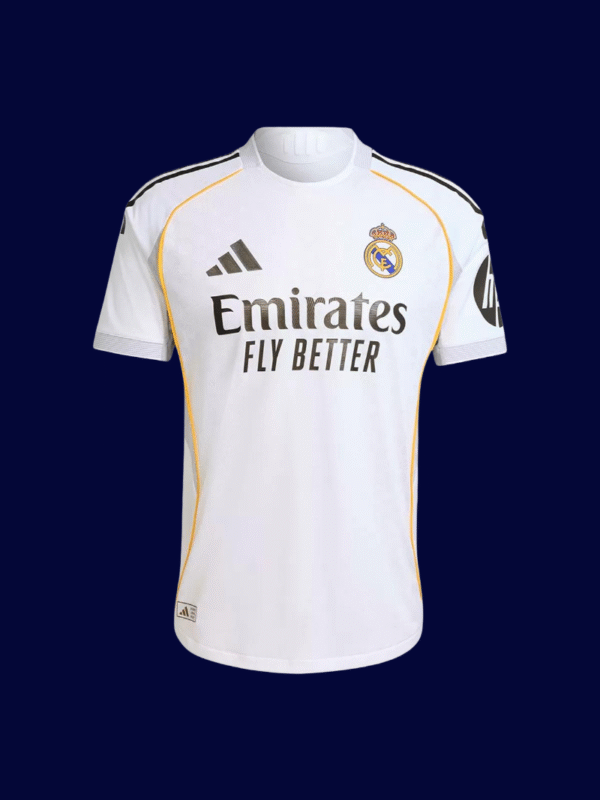 Kylian Mbappe #10 Real Madrid 2025/26 Home Jersey Player Version - Front View Kylian Mbappe #10 Real Madrid 2025/26 Home Jersey Player Version - Front View | KFCOOL