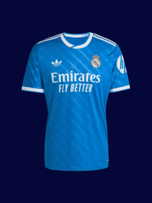 Kylian Mbappe #10 Real Madrid 2025/26 Third Jersey Player Version - Front View Kylian Mbappe #10 Real Madrid 2025/26 Third Jersey Player Version - Front View | KFCOOL