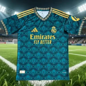 Real Madrid 2026/27 Green Special Edition Training Shirt Fan Version - Front View Real Madrid 2026/27 Green Special Edition Training Shirt Fan Version - Front View | KFCOOL