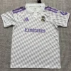 Real Madrid 2026/27 Grey White Special Edition Training Shirt Fan Version - Front View Real Madrid 2026/27 Grey White Special Edition Training Shirt Fan Version - Front View | KFCOOL