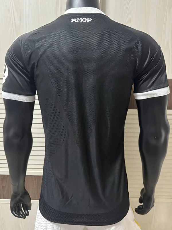 Real Madrid 2026/27 Black Special Edition Training Shirt Player Version - Back View Real Madrid 2026/27 Black Special Edition Training Shirt Player Version - Back View | KFCOOL