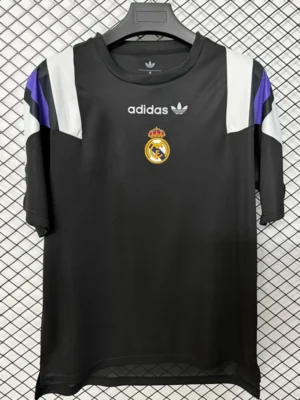 Real Madrid 2026/27 Black Training Shirt - Front View | KFCOOL