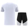 Real Madrid 2026/27 White Grey Training Short Suit - Back View | KFCOOL