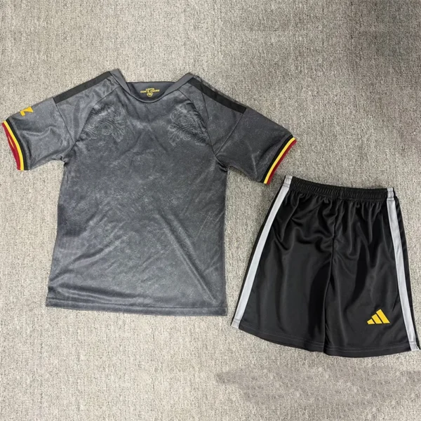 Roma 2026/27 Third Kids Kit Fan Version - Back View | KFCOOL