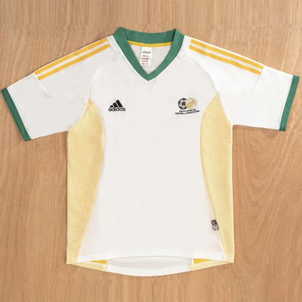 South Africa 2002 Retro Away Jersey Fan Version - Front View | KFCOOL