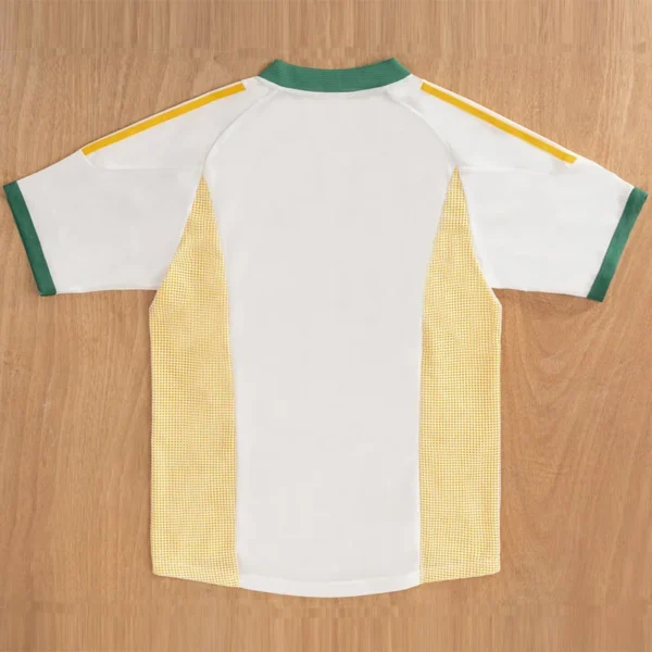 South Africa 2002 Retro Away Jersey Fan Version - Back View | KFCOOL