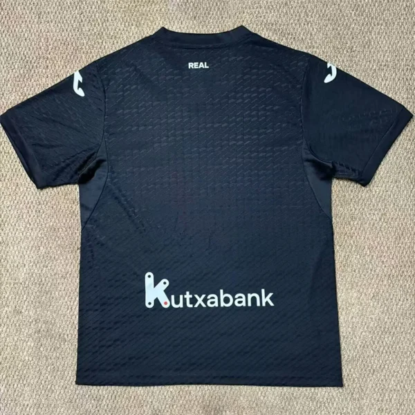 Real Sociedad 2026/27 Away Black Jersey Fan Version - Back View Real Sociedad 2026/27 Away Black Jersey Fan Version - Back View | KFCOOL
