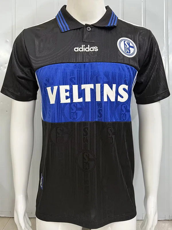 Schalke 1997/99 Retro Third Jersey Fan Version - Front View | KFCOOL
