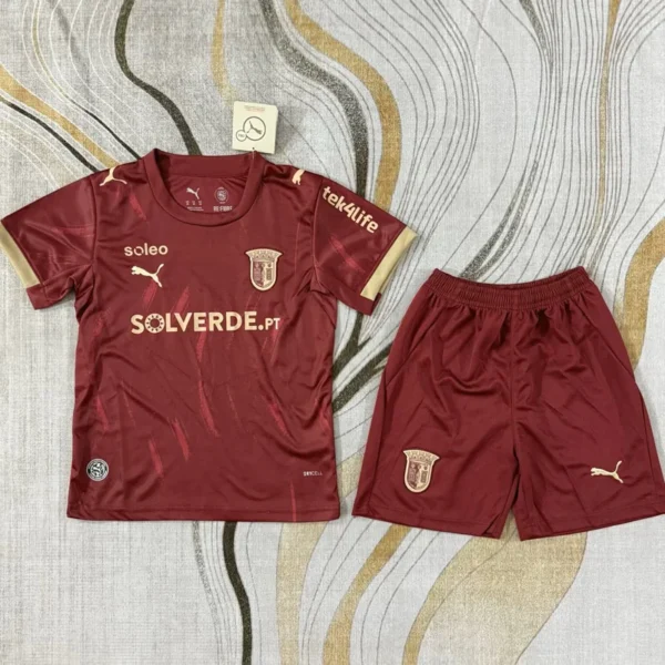 Braga 2026/27 Third Kids Kit Fan Version - Front View Braga 2026/27 Third Kids Kit Fan Version - Front View | KFCOOL