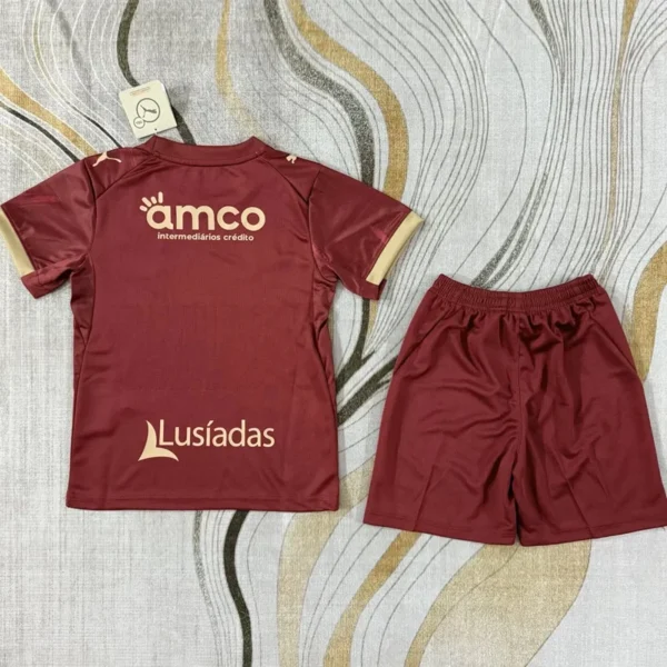 Braga 2026/27 Third Kids Kit Fan Version - Back View Braga 2026/27 Third Kids Kit Fan Version - Back View | KFCOOL