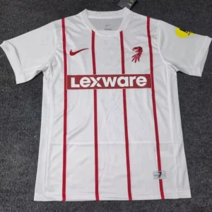 Freiburg 2026/27 Away White Jersey Fan Version - Front View Freiburg 2026/27 Away White Jersey Fan Version - Front View | KFCOOL