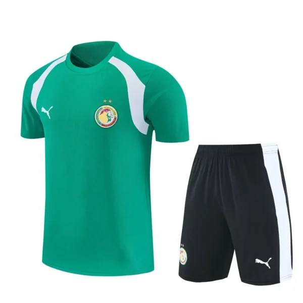 Senegal 2026/27 Training Short Suit - Front View Senegal 2026/27 Training Short Suit - Front View | KFCOOL