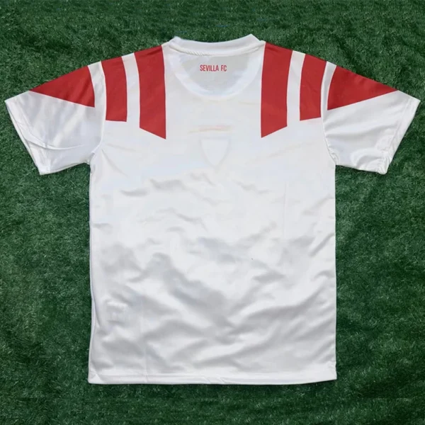 Sevilla 2026/27 White Training Shirt - Back View Sevilla 2026/27 White Training Shirt - Back View | KFCOOL