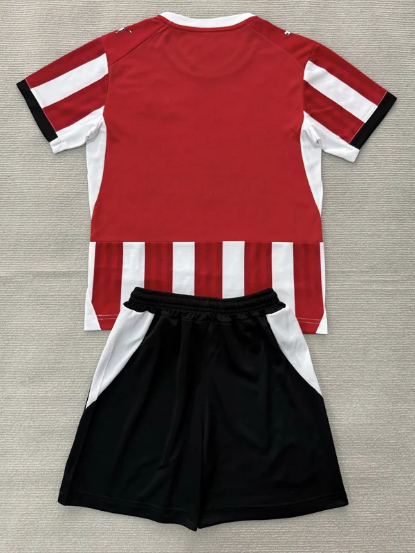 Southampton 2026/27 Home Kids Kit Fan Version - Back View | KFCOOL