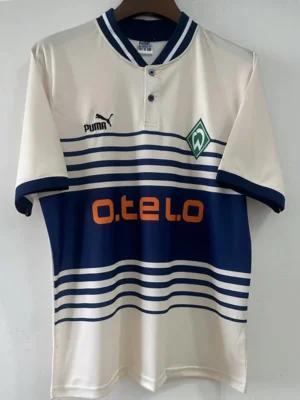 Werder Bremen 1998/99 Retro Away Jersey Fan Version - Front View Werder Bremen 1998/99 Retro Away Jersey Fan Version - Front View | KFCOOL