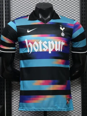 Tottenham 2026/27 Blue Black Jersey Player Version - Front View | KFCOOL