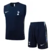 Tottenham 2026/27 Royal Blue Sleeveless Shorts - Front View Tottenham 2026/27 Royal Blue Sleeveless Shorts - Front View | KFCOOL