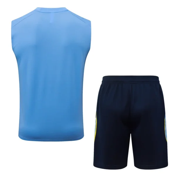 Tottenham 2026/27 Sky Blue Sleeveless Shorts - Back View Tottenham 2026/27 Sky Blue Sleeveless Shorts - Back View | KFCOOL