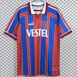 Trabzonspor 1998/99 Retro Home Jersey Fan Version - Front View | KFCOOL