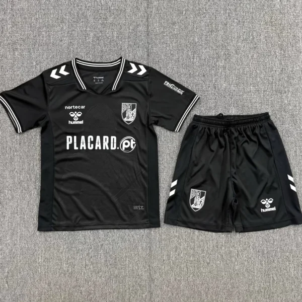 Vitória Guimarães 2026/27 Away Kids Kit Fan Version - Front View | KFCOOL