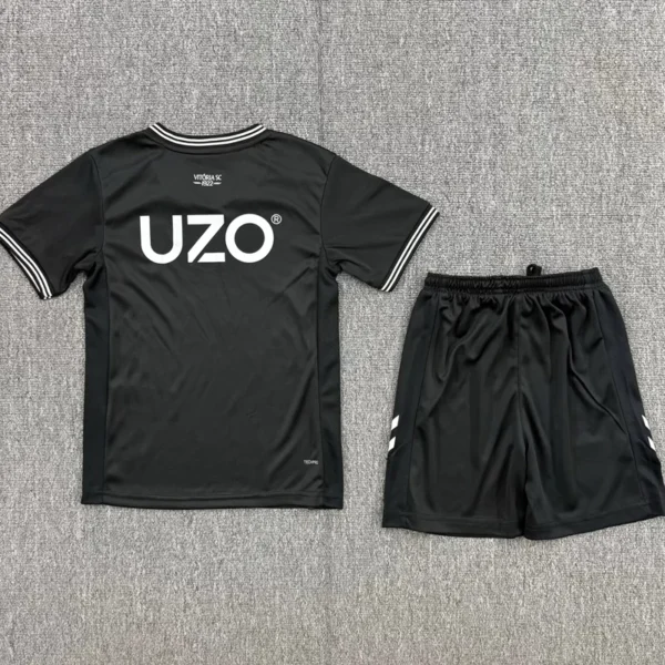 Vitória Guimarães 2026/27 Away Kids Kit Fan Version - Back View | KFCOOL
